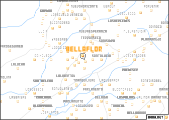 map of Bellaflor