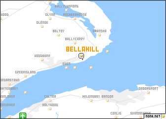 map of Bellahill