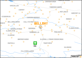 map of Bellahy