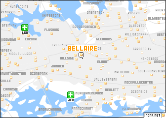 map of Bellaire