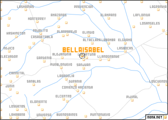 map of Bella Isabel