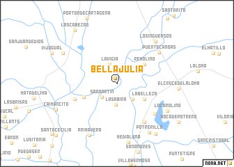 map of Bella Julia