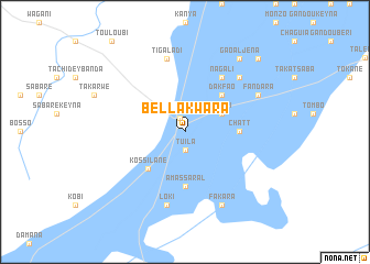 map of Bella Kwara