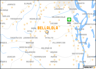 map of Bella Lola
