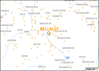 map of Bella Luz