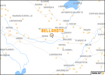 map of Bellamota