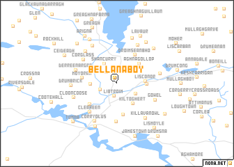 map of Bellanaboy