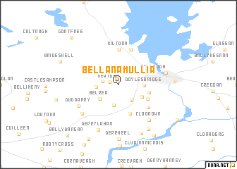 map of Bellanamullia