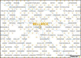 map of Bellance