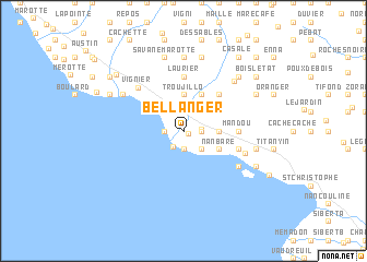 map of Bellanger