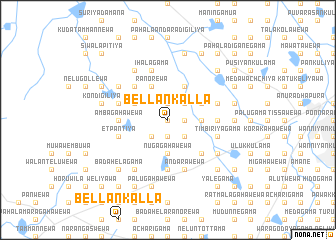 map of Bellankalla