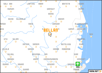 map of Bellan