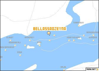 map of Bellassao Zeyna