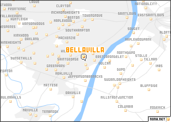 map of Bella Villa