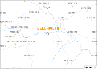 map of Bella Vista