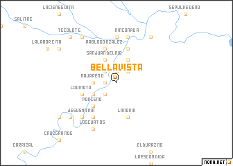map of Bella Vista