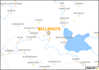 map of Bellavista