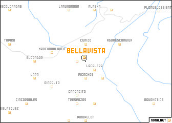 map of Bella Vista