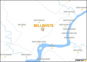 map of Bella Vista