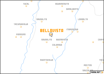 map of Bella Vista