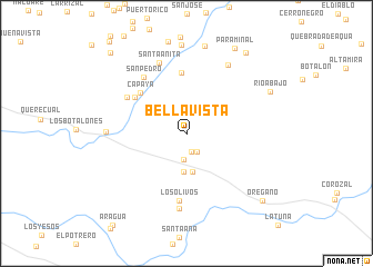 map of Bella Vista