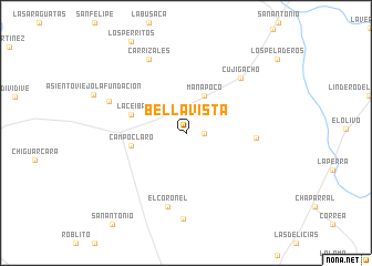 map of Bella Vista