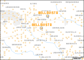 map of Bella Vista