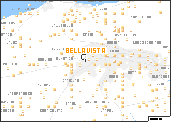 map of Bella Vista