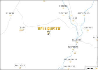 map of Bella Vista