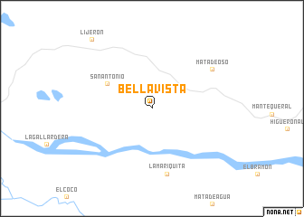 map of Bella Vista