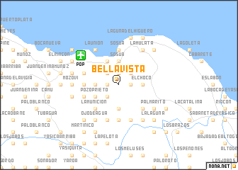 map of Bella Vista