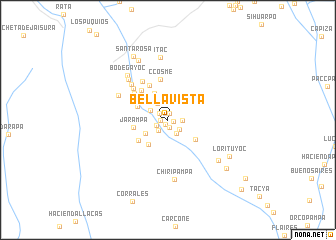 map of Bellavista