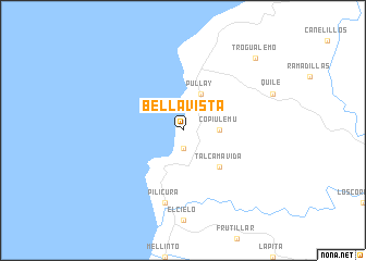 map of Bellavista