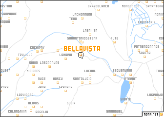 map of Bella Vista