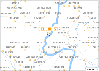 map of Bellavista