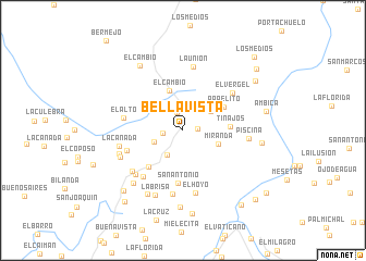 map of Bellavista