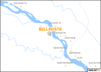 map of Bellavista