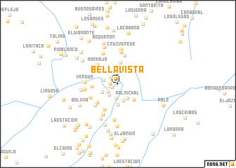 map of Bellavista