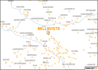 map of Bellavista