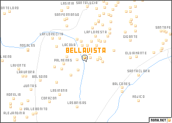 map of Bellavista