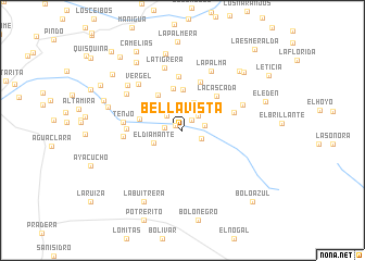 map of Bellavista