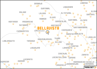 map of Bellavista