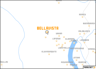 map of Bellavista