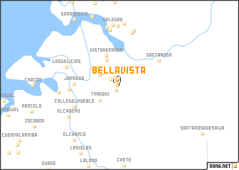 map of Bellavista