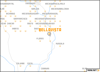 map of Bellavista