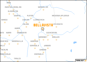 map of Bellavista