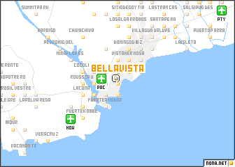 map of Bella Vista