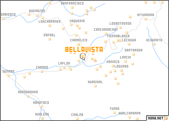 map of Bellavista