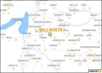 map of Bella Vista