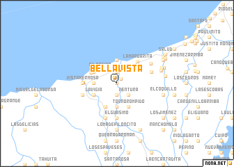 map of Bella Vista